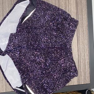 lululemon multi color tall hotty hot shorts. Size 4. 4”